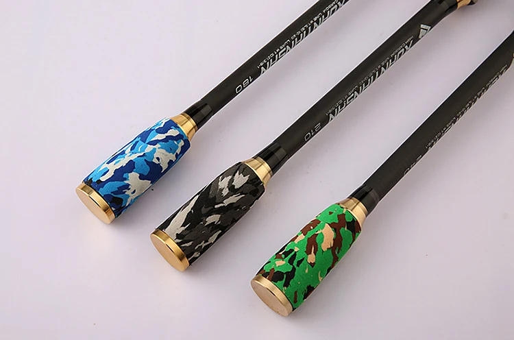 DORISEA 1.8M 2.1M 2.4M 2.7M 3.0M Camouflage Multi Sections Carbon Fiber Telescopic Spinning Casting Fishing Rods