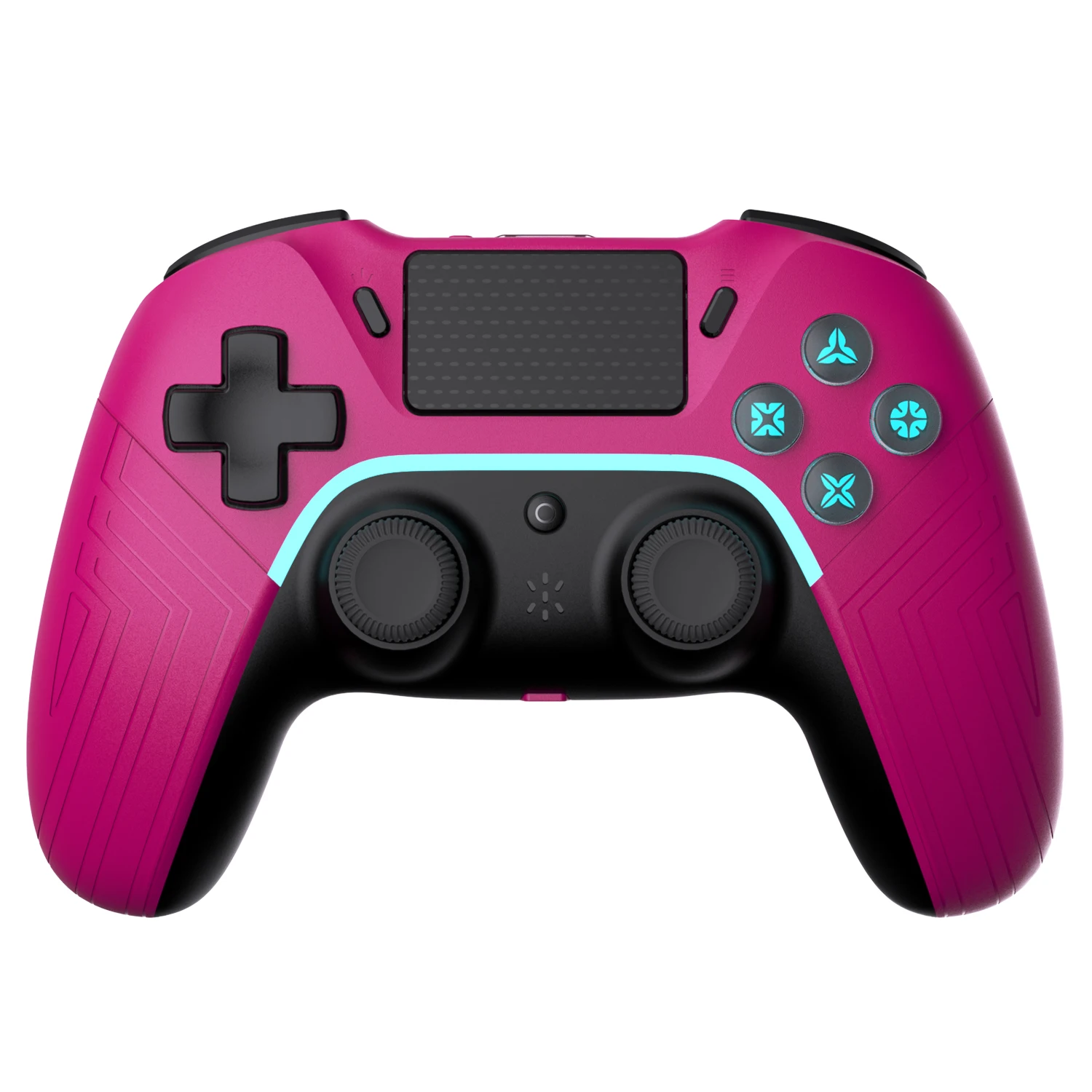 New Arrival Wireless BT Game Controller Double Shock Gamepad for PS4 Hall Trigger for PlayStation4/3/PC