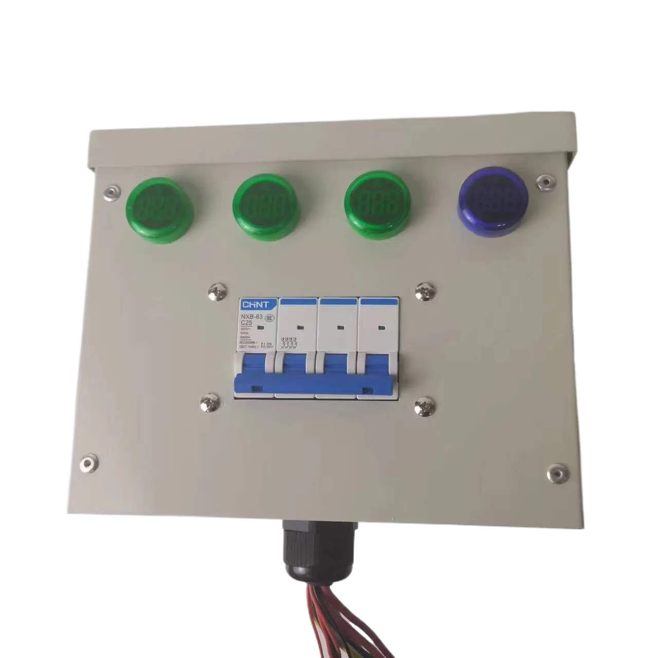New Design 3 Phase Power Saver Box Energy Saving Equipment Voltage Meter T100NMET Hotels Restaurants Industries for Use