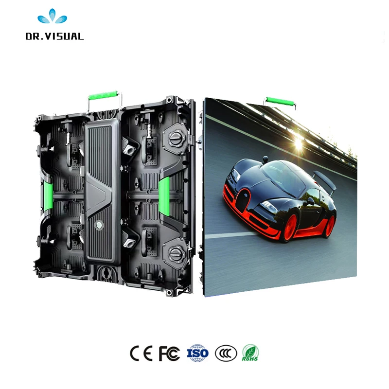 DR VISUAL расширенный пользовательский интерфейс P2 P3 P2.97 P3.91 арендный светодиодный дисплей Резервное копирование для питания экран уличный p4.81
