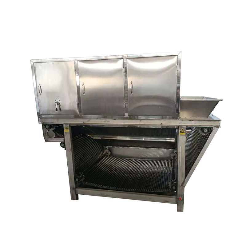 Большая емкость автоматический Чеснок пилинг машина/чеснок машина для изготовления изделий