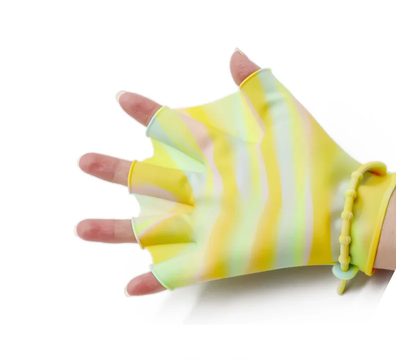 2022 New Helping Upper Body Resistance Aquatic Gloves Well Stitching Webbed Swim Gloves