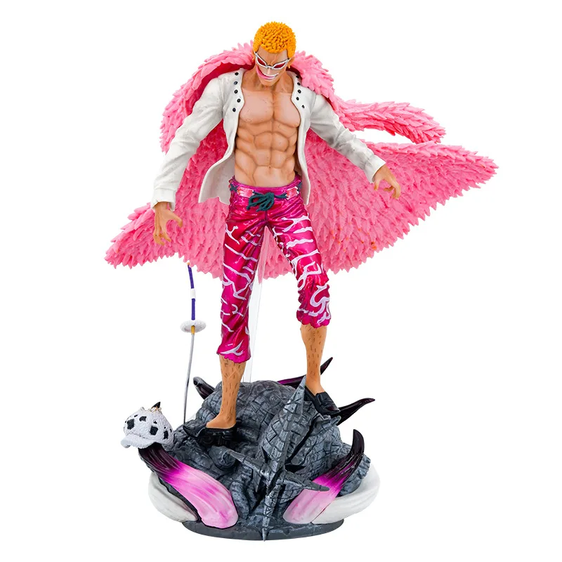 One Pieced Donquixote Doflamingo GK Statue action figure Japanese children model toy for gifts pvc