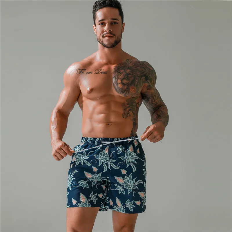 Горячие продажи Пляжные Шорты Ropa De Playa Para Hombres повседневные плавки мужские короткие шорты для плавания быстросохнущие