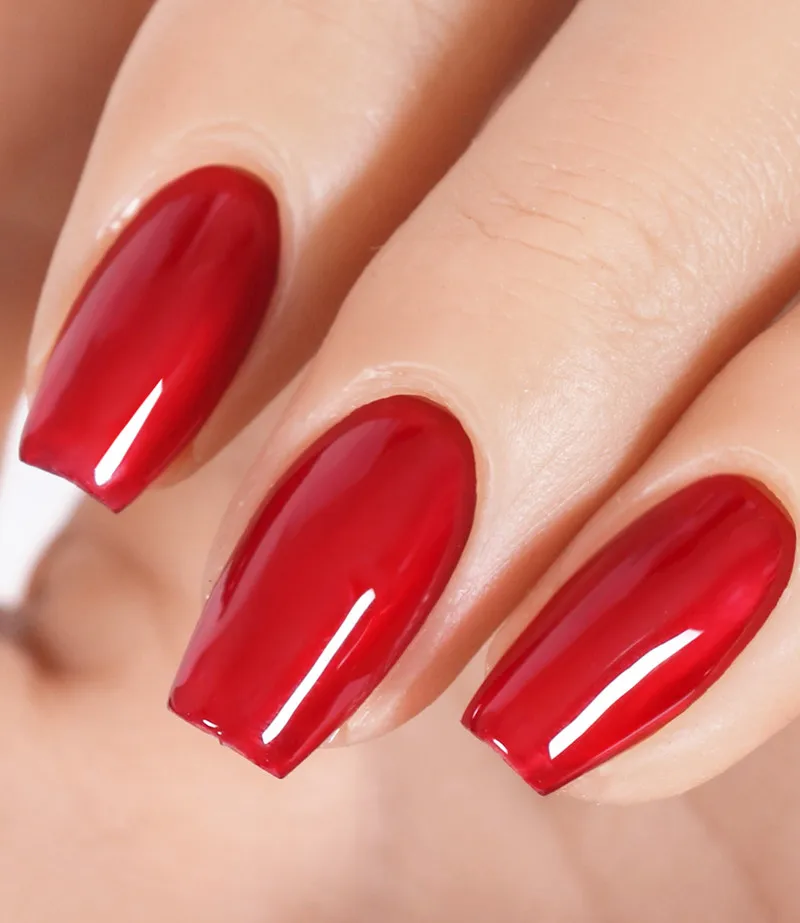 Wholesale Long Lasting Air Dry Oil Base Nail Polish Eco-friendly 26 colors nail Liquid Polish