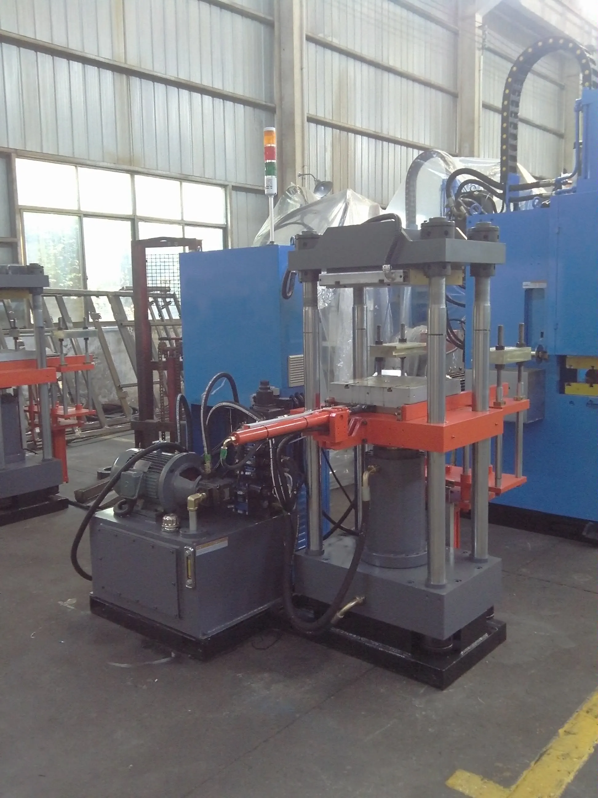 Huayi 100 ton rubber compression machine pressure hydraulic vulcanizing press