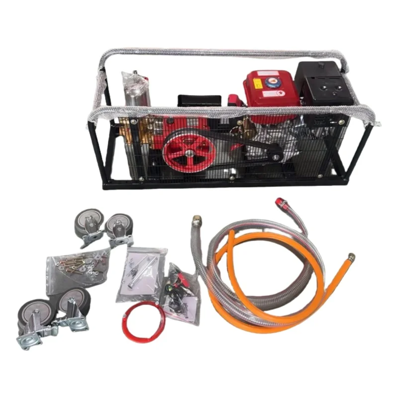 16 л.с., 190F, Электрический пусковой бензиновый двигатель, аккумулятор 80, плунжерный насос, опрыскиватель для орошения сада и сельского хозяйства