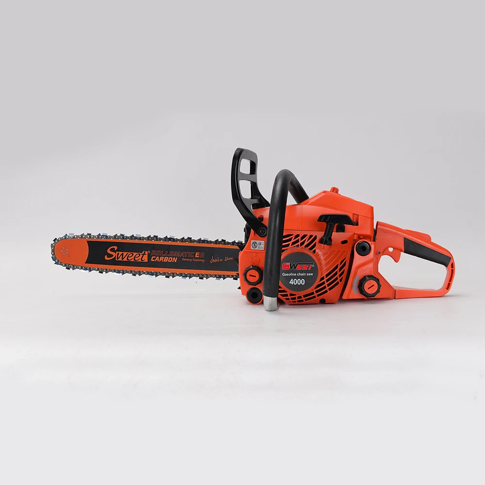 new type 1.5kw chinese supplier 39.6cc 4000 air filter wood cutting chainsaw power tools