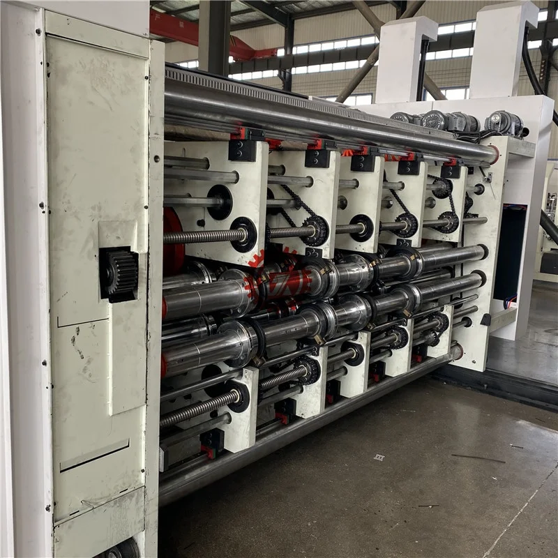 carton box making machine