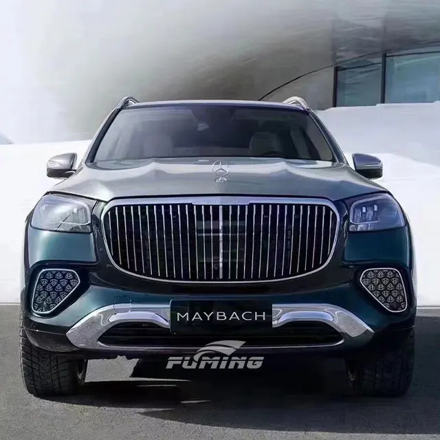 Для 24 Mercedes Benz GLS комплект для обновления экстерьера автомобиля модификация Maybach украшение решетка фар бампер