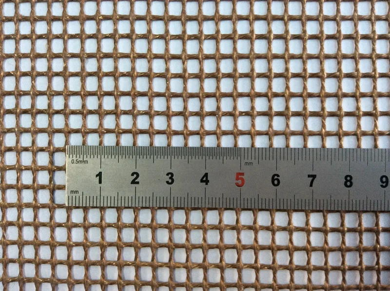 2*2.5mm PTFE fiberglass mesh conveyor belt