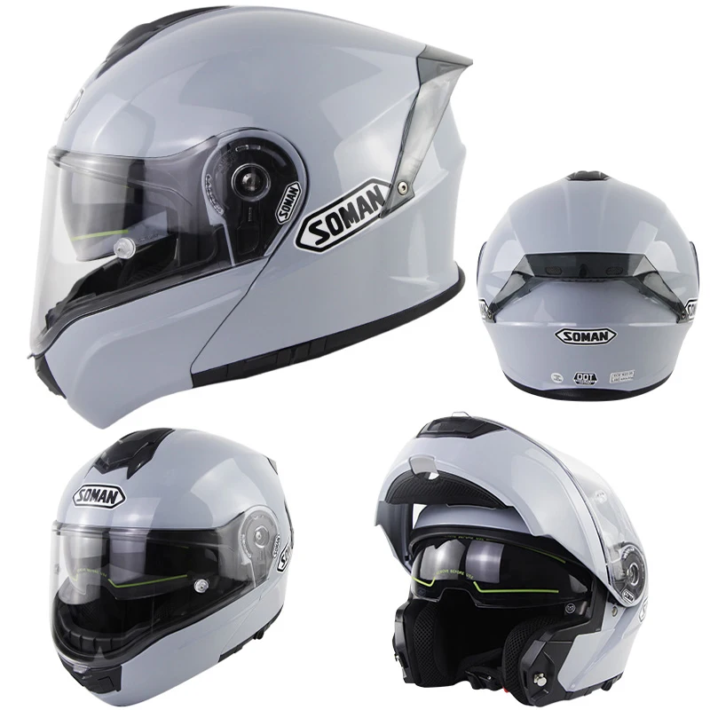 Wholesale ECE Casque Moto Offroad Racing Visor Helmets Manufactures Full Face Motorcycle Helmet High Quality Safe Helmet