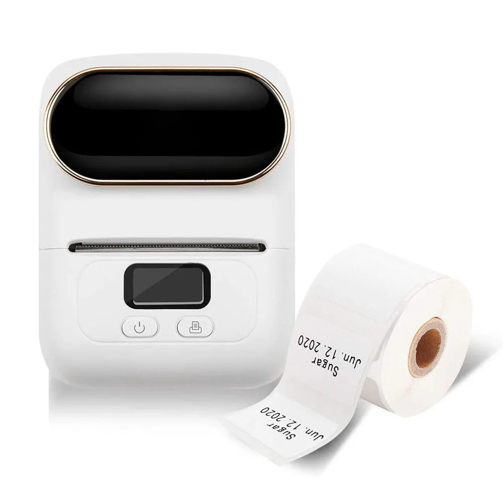 Mini Pocket Label Printer Mobile Receipt Thermal Printer For Android iOS