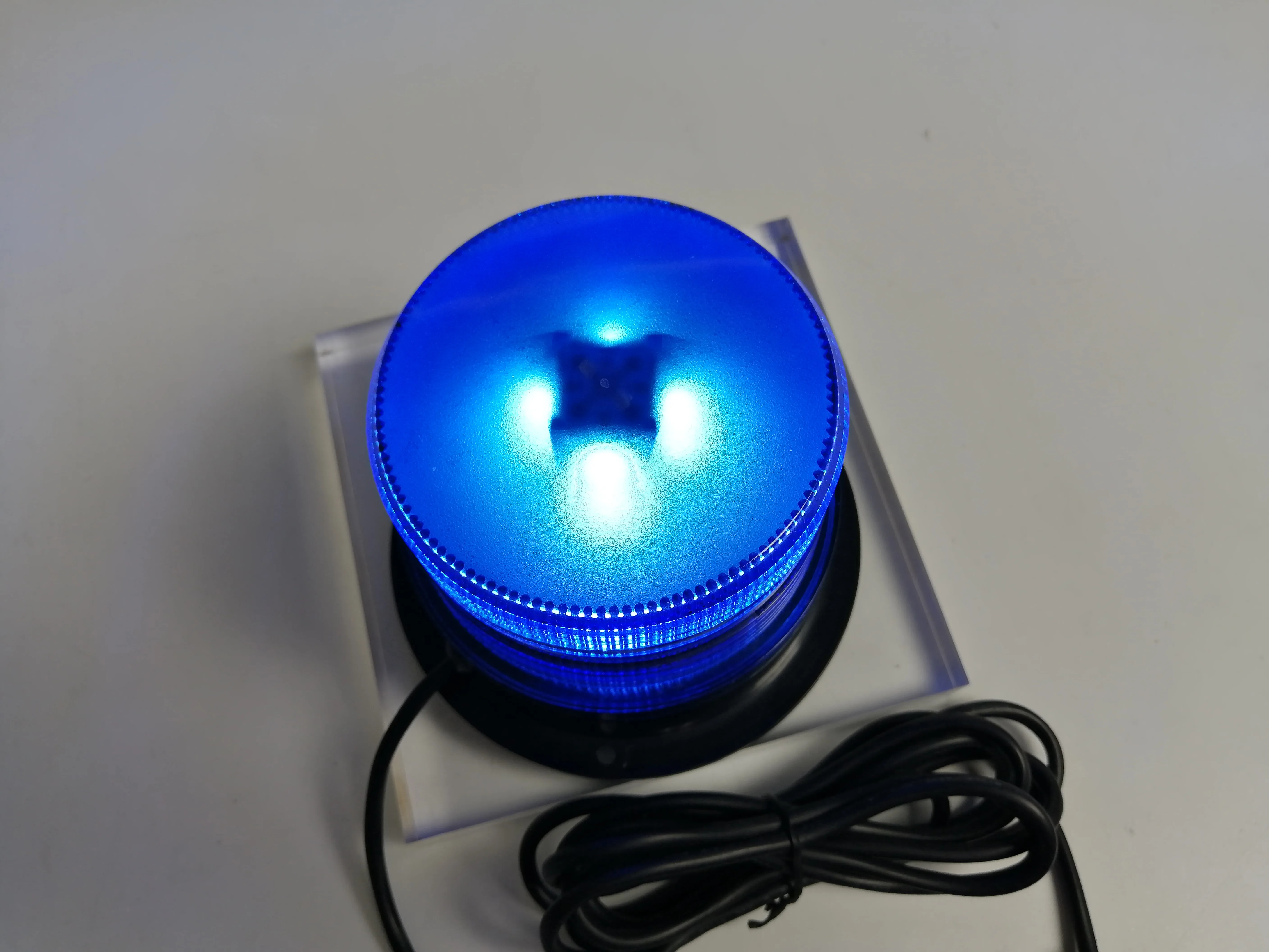 9~30V Warning Strobe beacon led flasher ems led lights emergency blue lights cheap with Cigar Plug