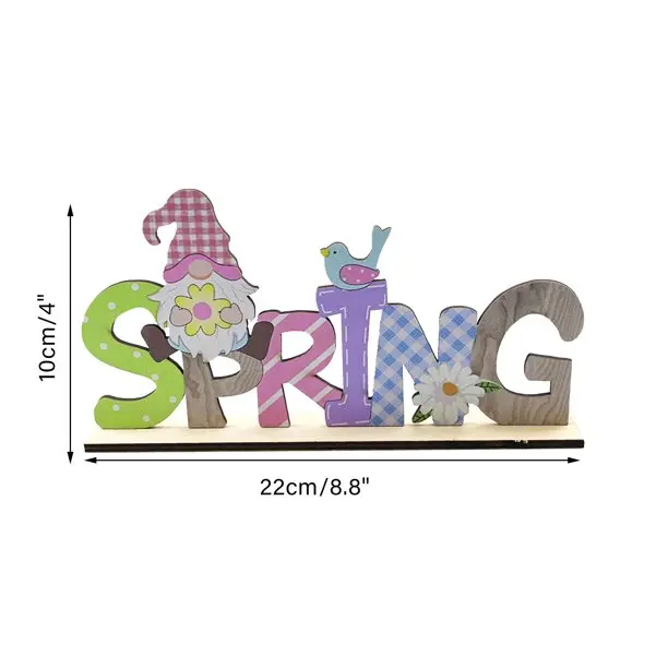 easter decoration Easter Table Decoration Signs Bunny Table Centerpiece Easter Ornaments for Home Office decorations
