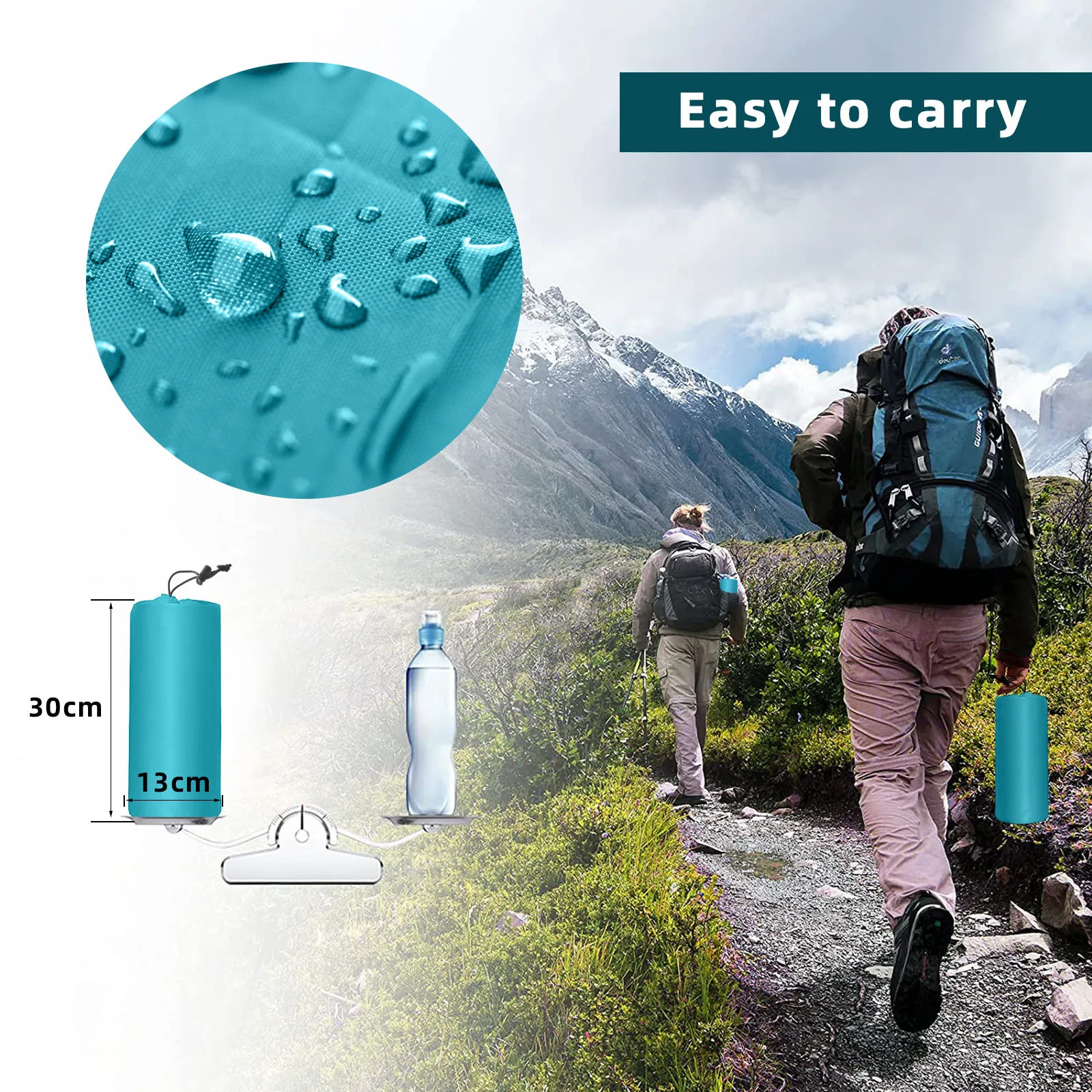 GoalFit 2024 Hot Selling Outdoor Camping Inflatable Air Mattress 40D Nylon Light Weight Mat for Camping Traveling