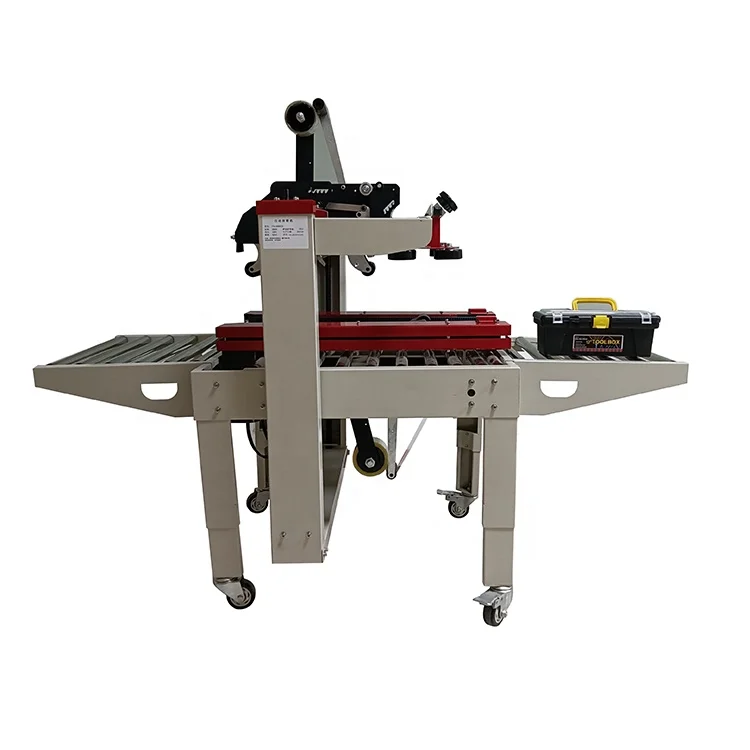 
Semi-automatic Carton Box Sealer Tape Sealing Machine for 400x300mm cartons 