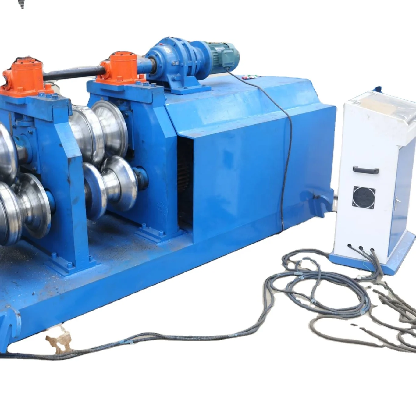 High-performance Custom Automatic Guardrail Post Roll Forming Machine With Welded Structural Steel