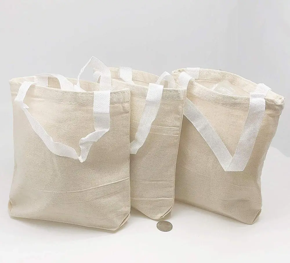 Fashion recycle cotton fabric beach bag eco friendly products wholesale shopping bags with logos custom print promotion