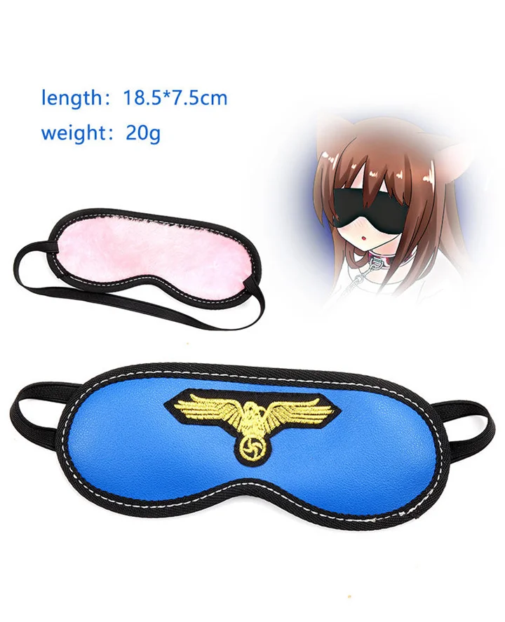 Fetish Play Airline Stewardess Handcuffs Collar Whip Rope Eye Mask Bondage Sex Toy Binding Set