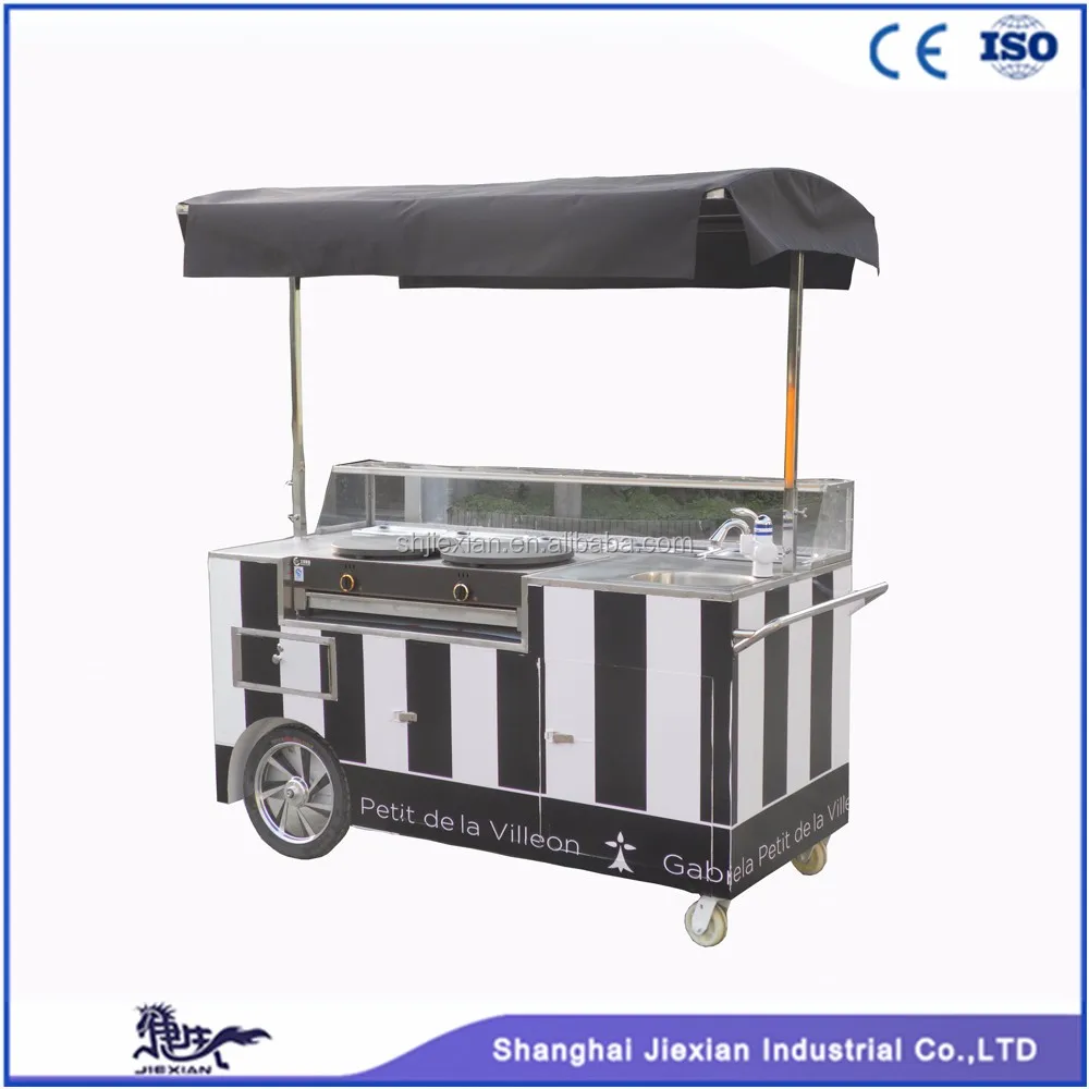 JX-CC180 Mobile Food Trucks Cart Mini Tornado