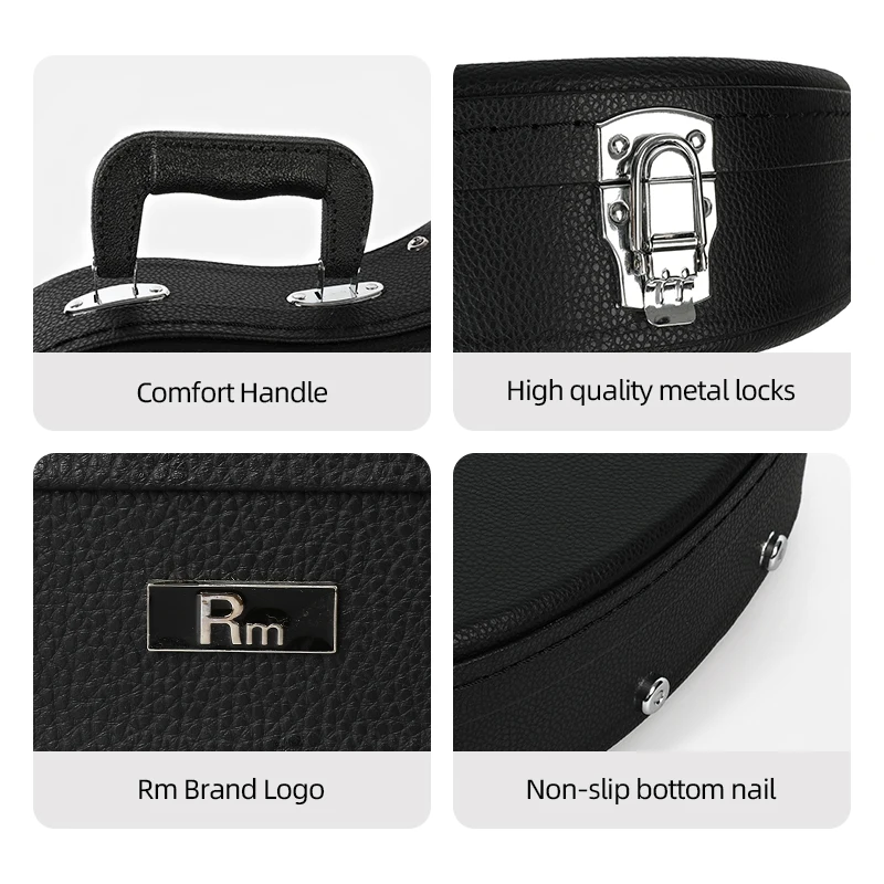 Durable Bass Guitar Hard Case Factory Wholesale Guitar Case Multiple Instrument Accessory Case for Bass Guitar