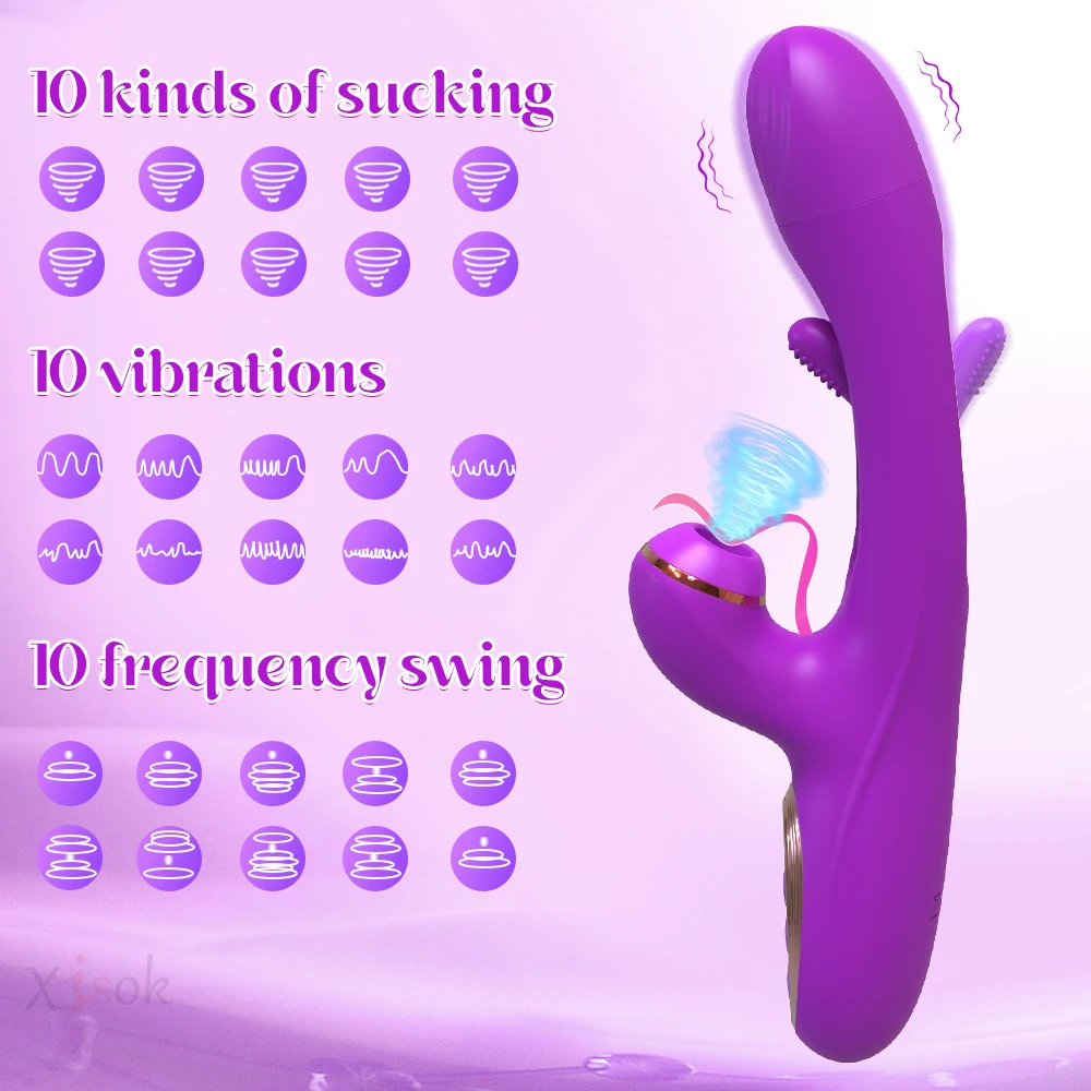 Hot Selling 3 in 1 Multifunction Stimulation G-Spot A-Spot C-Spot Sex Toy Orgasm Artifact Sex games Vibrators for Women