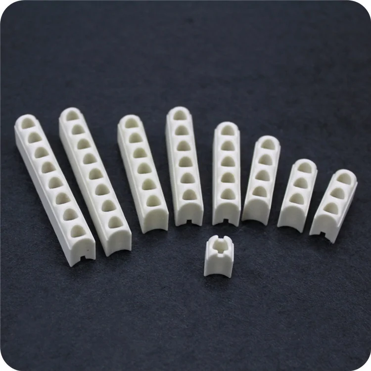 High temperature resistance dry pressing 1-8 holes steatite ceramic band heating element
