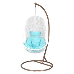 Manufacturers Direct Sale Egg Hammock Swing Cushion Rattan Hanging Basket Chair