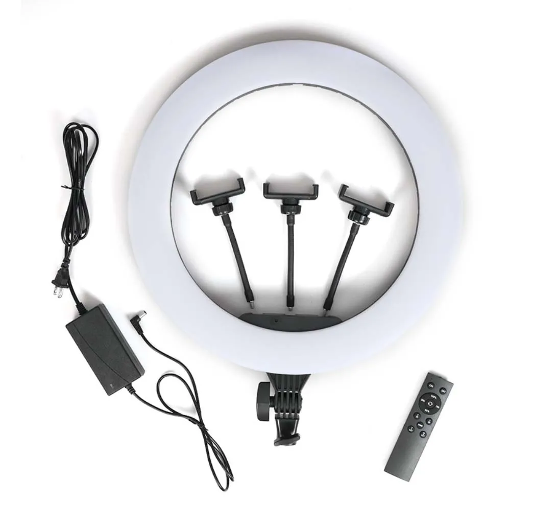New Design 18inch Led Ring Light with sound card tray Led Ring Lamp Photography Video Ringlight