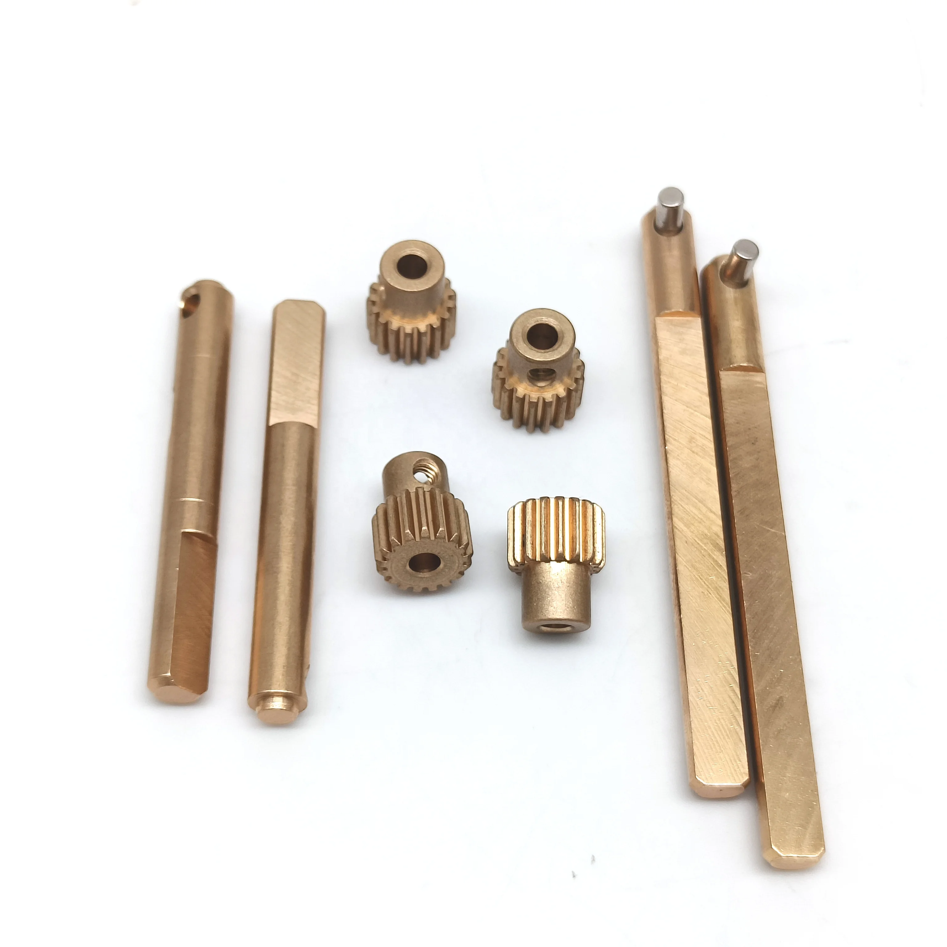 Custom Supplier CNC Turning Aluminum Threaded Metal Machining Spare Parts Small Mini Precision Mechanical Parts