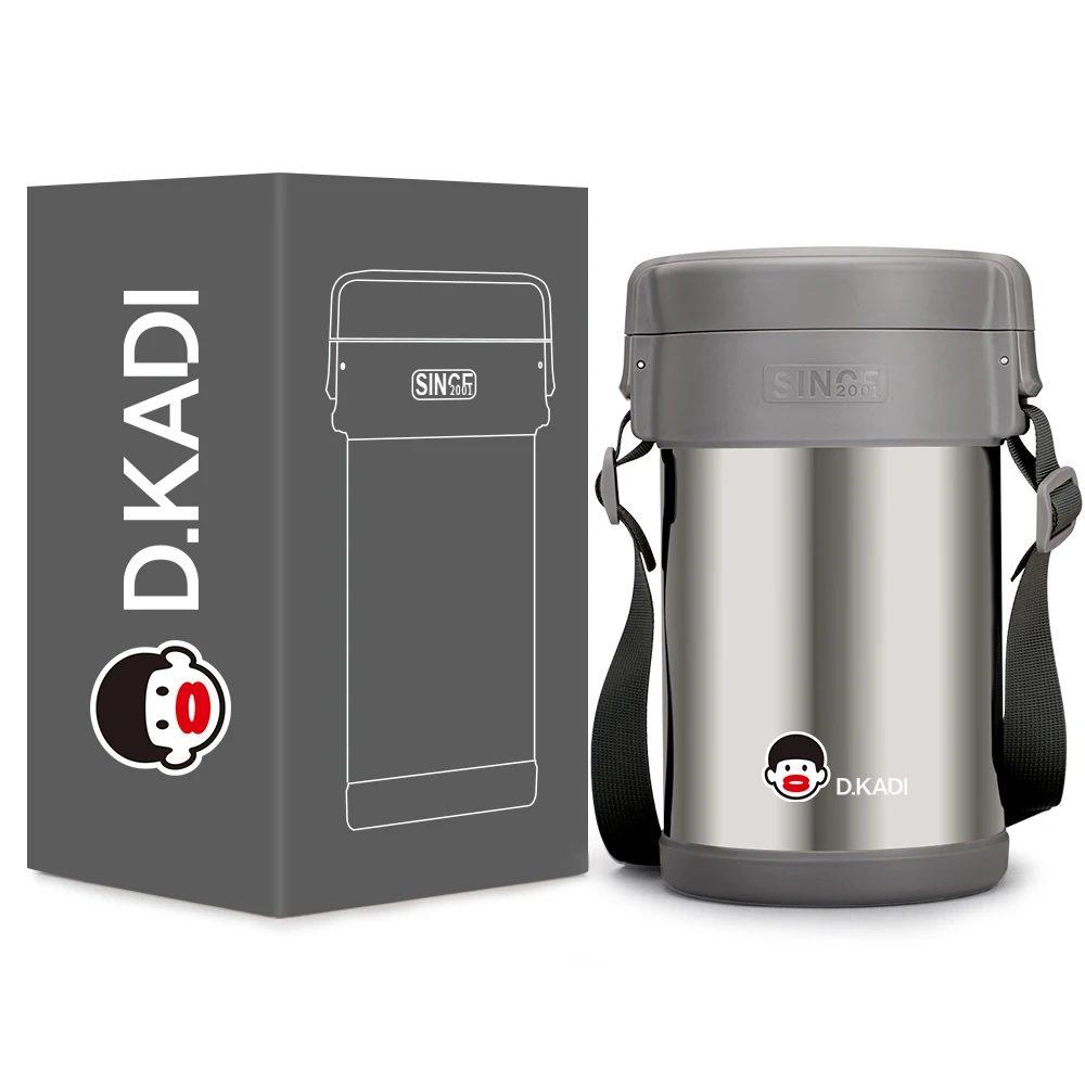 Wholesale Food Grade Stackable Insulated Soup & Lunch Bento Box Leakproof Vacuum Food Storage Containers for Office Use