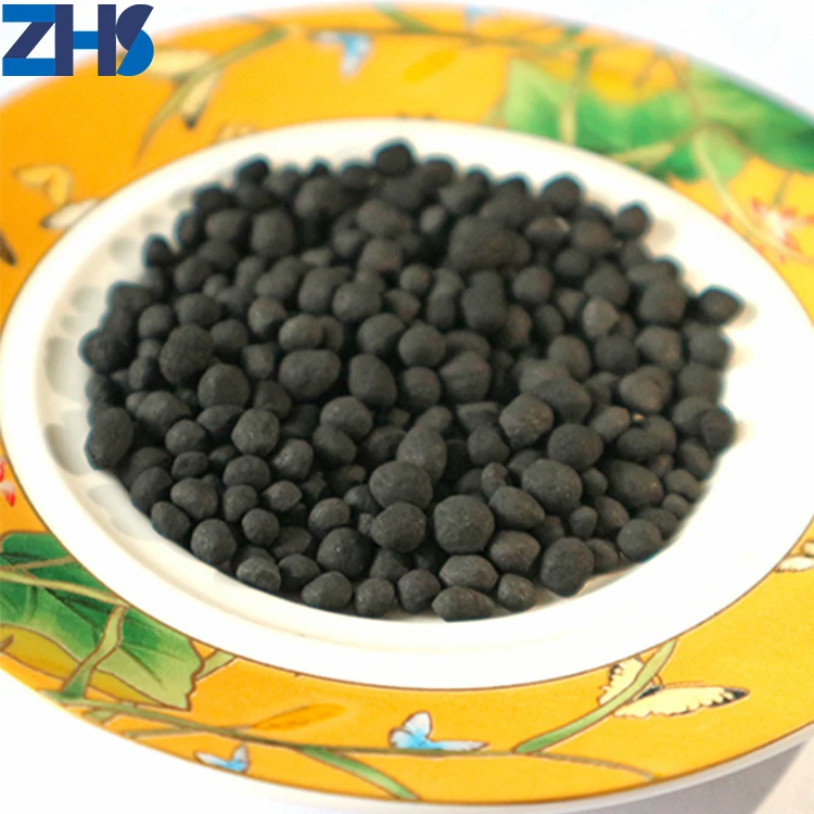 China ZHS factory OEM 800-1100mg/g high iodine activated carbon coconut shell ball for harmful gases