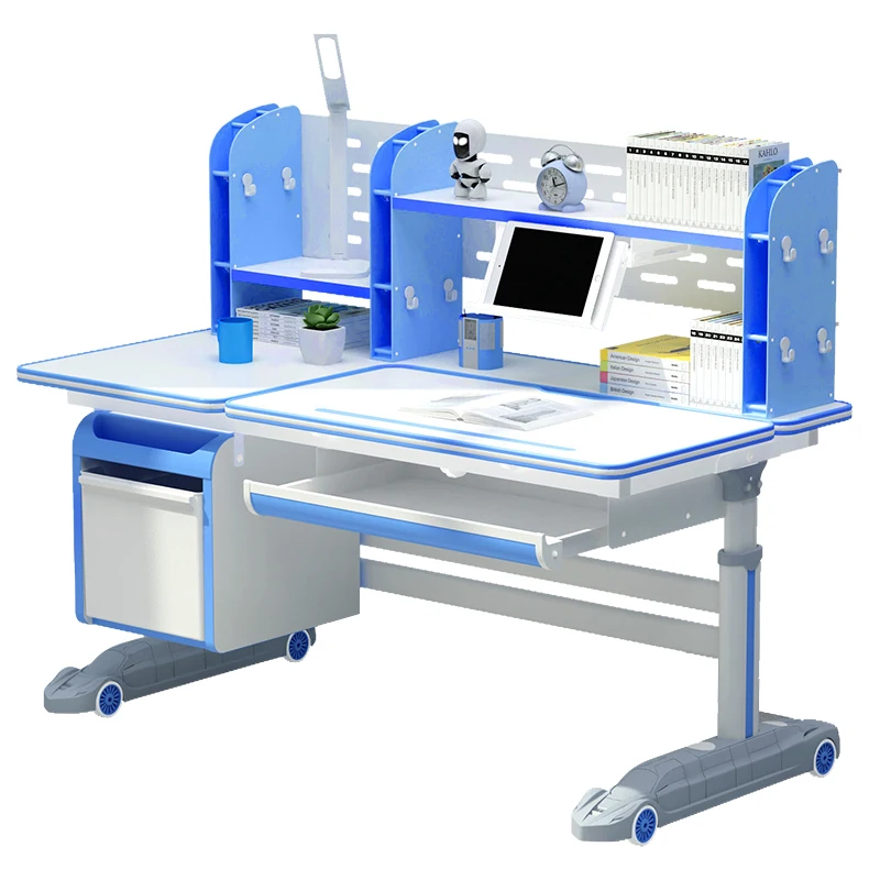 
Height adjustable study table desk, designs for children kids home furniture 