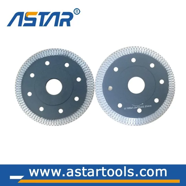 Diamond Thin X-Turbo Saw Blade for Marble Ceramic Tile Cutting without chipping