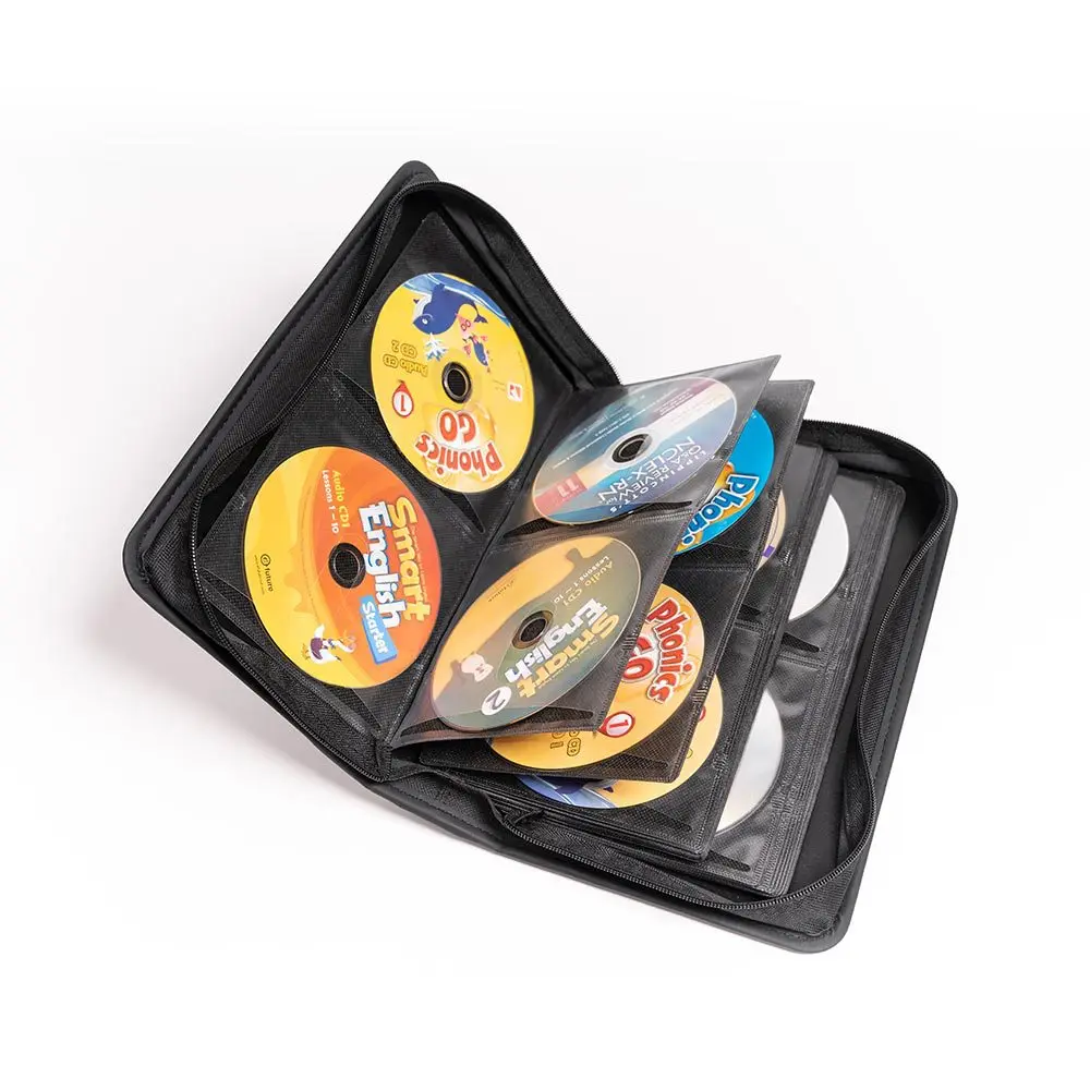 Manufacturer direct supply EVA 96 packs of CD package  storage package protection package, DVD protective case, CD case bag