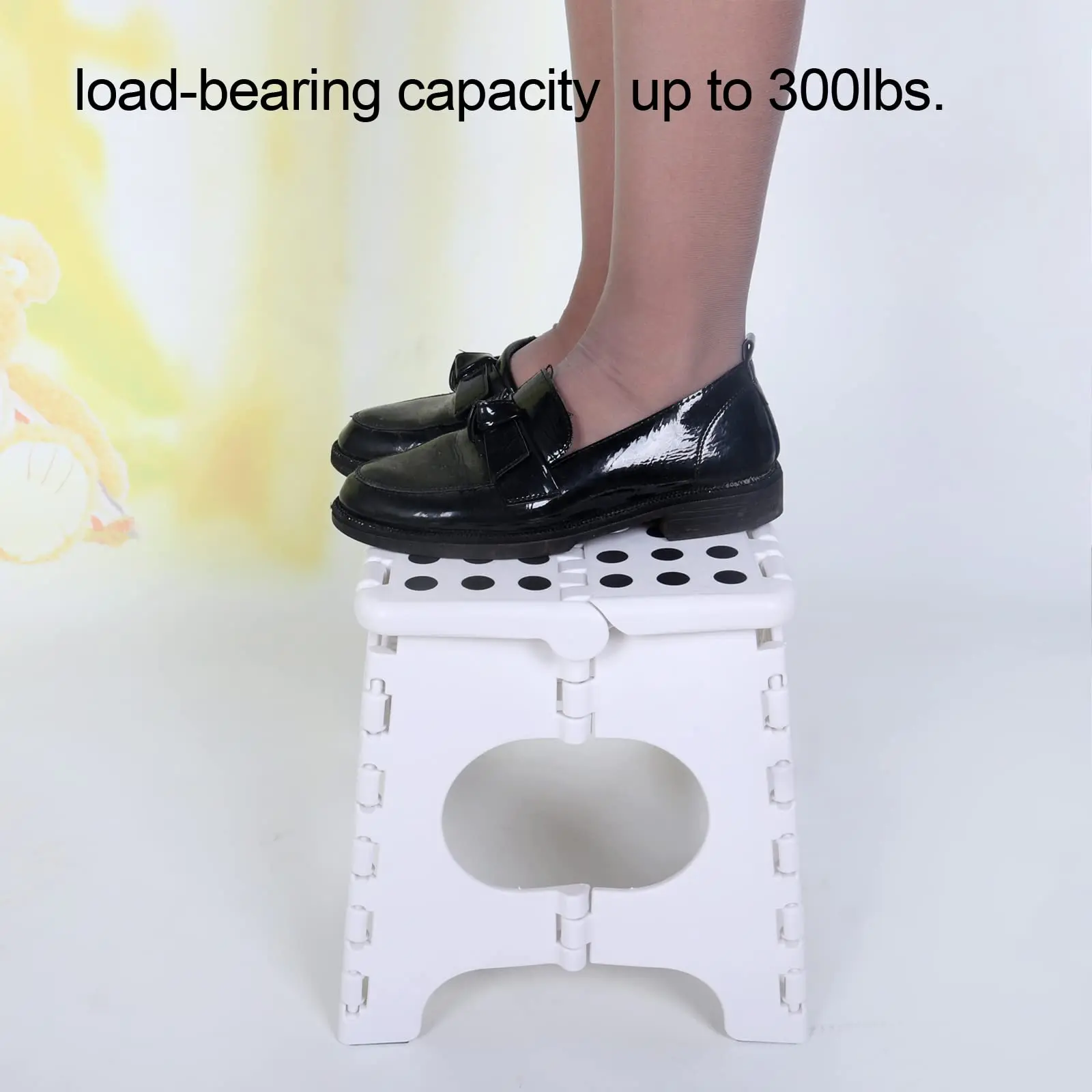 Hot Sale Folding Stepping Stool Collapsible Seating Foldable Plastic Adult Stool or Indoor & Outdoor Use