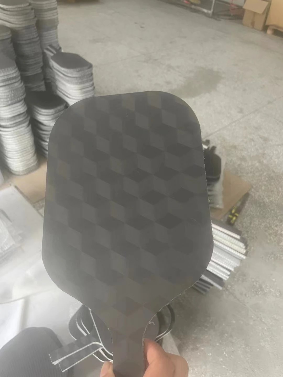 Wholesale best pickleball paddle 3d 18k OEM/ODM carbon fiber 18k usapa approved