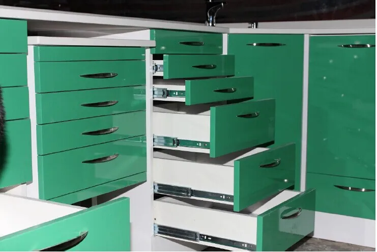 Full Furniture Metal Material Design Modern Equipments Modular Clinic Furniture Dental Wall Medecine Cabinets With Drawers