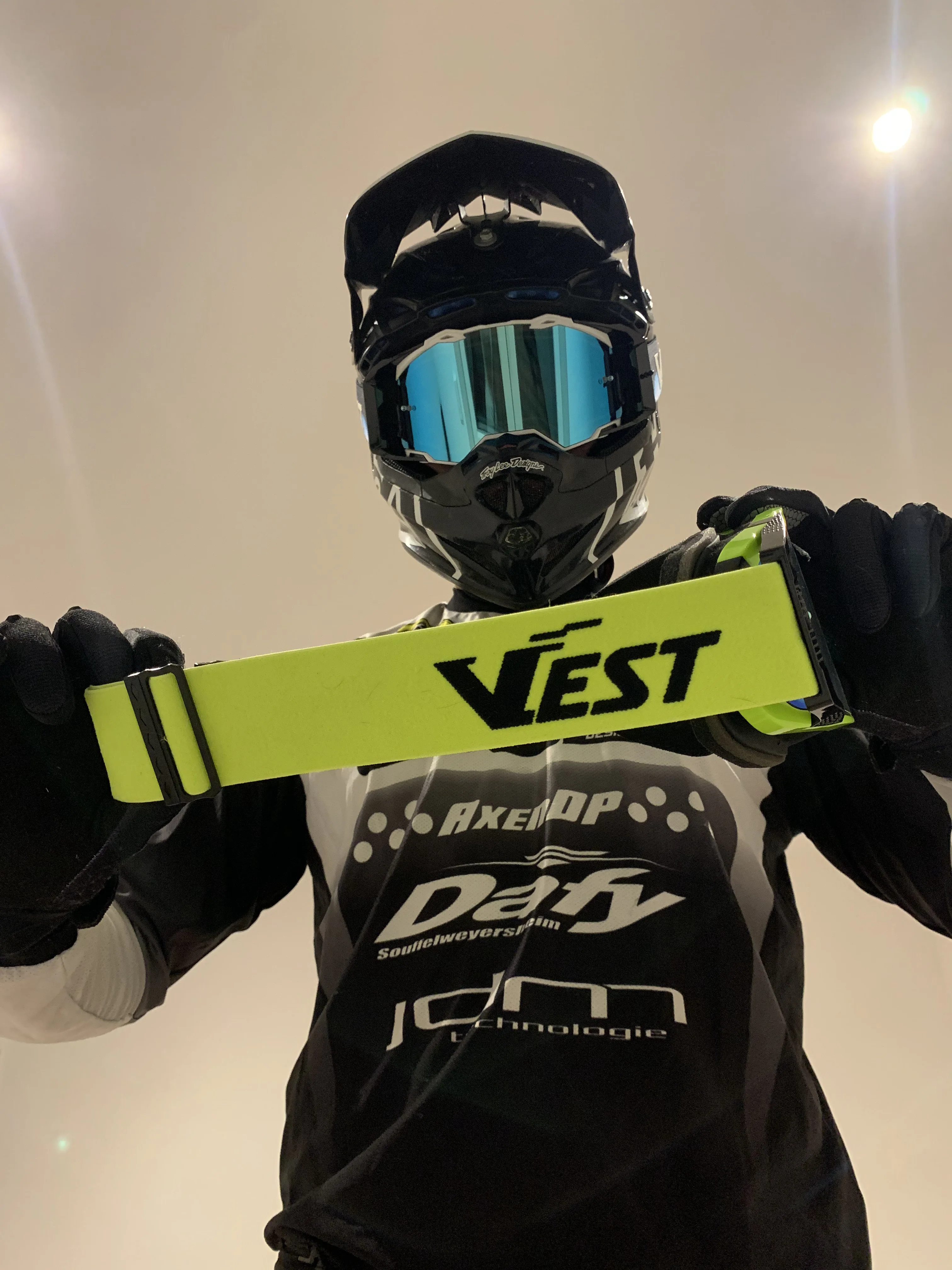 MX Motocross Goggles Offer Customization Strap Logo Anti Scratch UV Protection Tear-Offs Motorcycle Moto Glasses