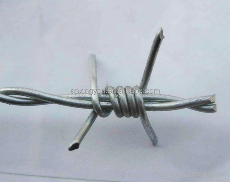 Заводская цена высокое качество горячеоцинкованная колючая проволока забор