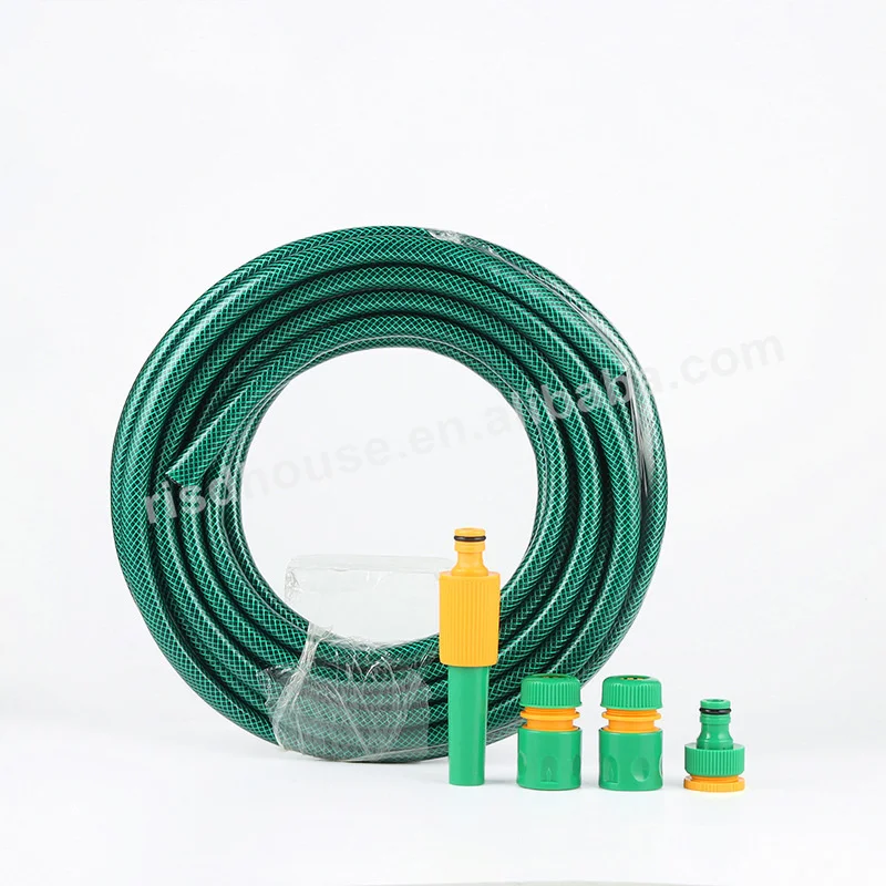 Customized Design High Quality 3Layer PVC Water Hose Pipes Non Braided Garden Hose Irrigation Hose