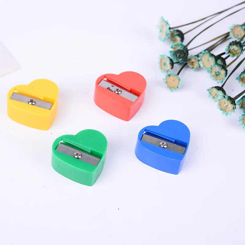 Plastic  Candis Color Mini pencil sharpener Dfferent Shape personalized cosmetic pencil sharpener For Pencil