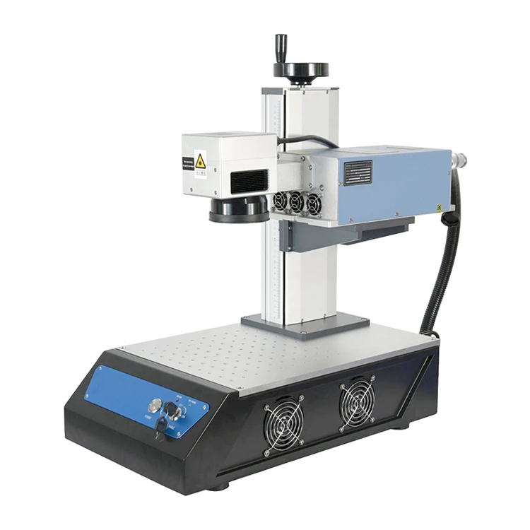 Factory Direct Price Fiber Rotary Ultraviolet rays Portable Laser Marking Machine