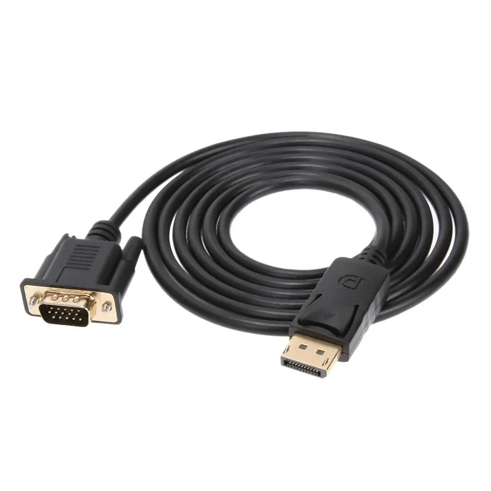 DP to VGA conversion cable Compute card to connect monitor HD cable Displayport to VGA Adapter Mini DP to VGA Converte cable