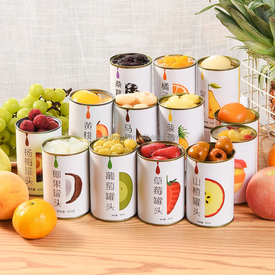 Китайский свежий консервированный желтый персик оптом с низким содержанием сахара в ассортименте консервированные фрукты