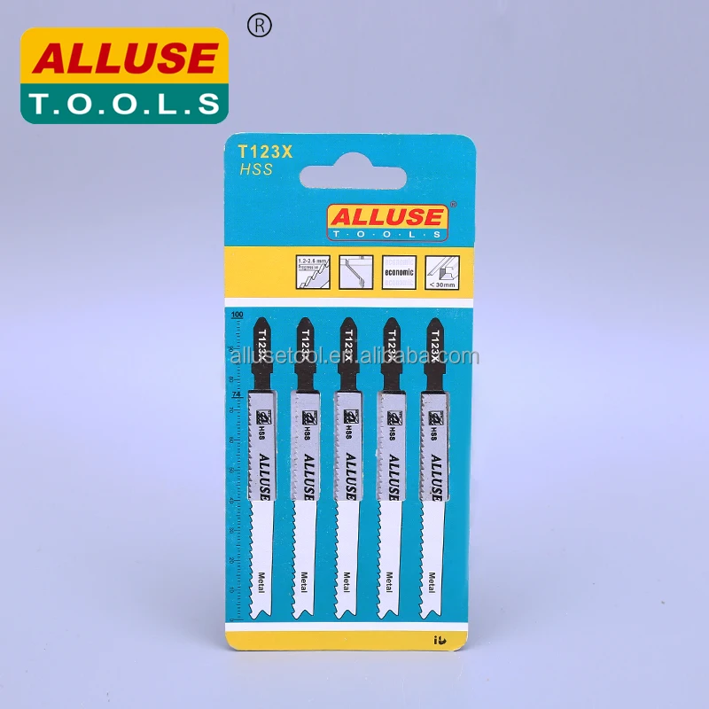 Popular Hot Selling T123X Fast Cutting Metal Saw Blade HSS High Speed Steel Jig