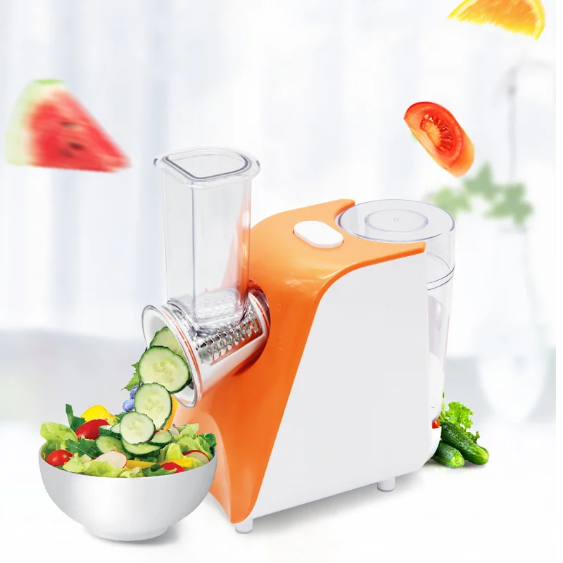 
Kitchen Appliance Electric Automatic 150W Multifunctional Vegetable Cutter Slicer Stainless Steel veggie cutter chopper 