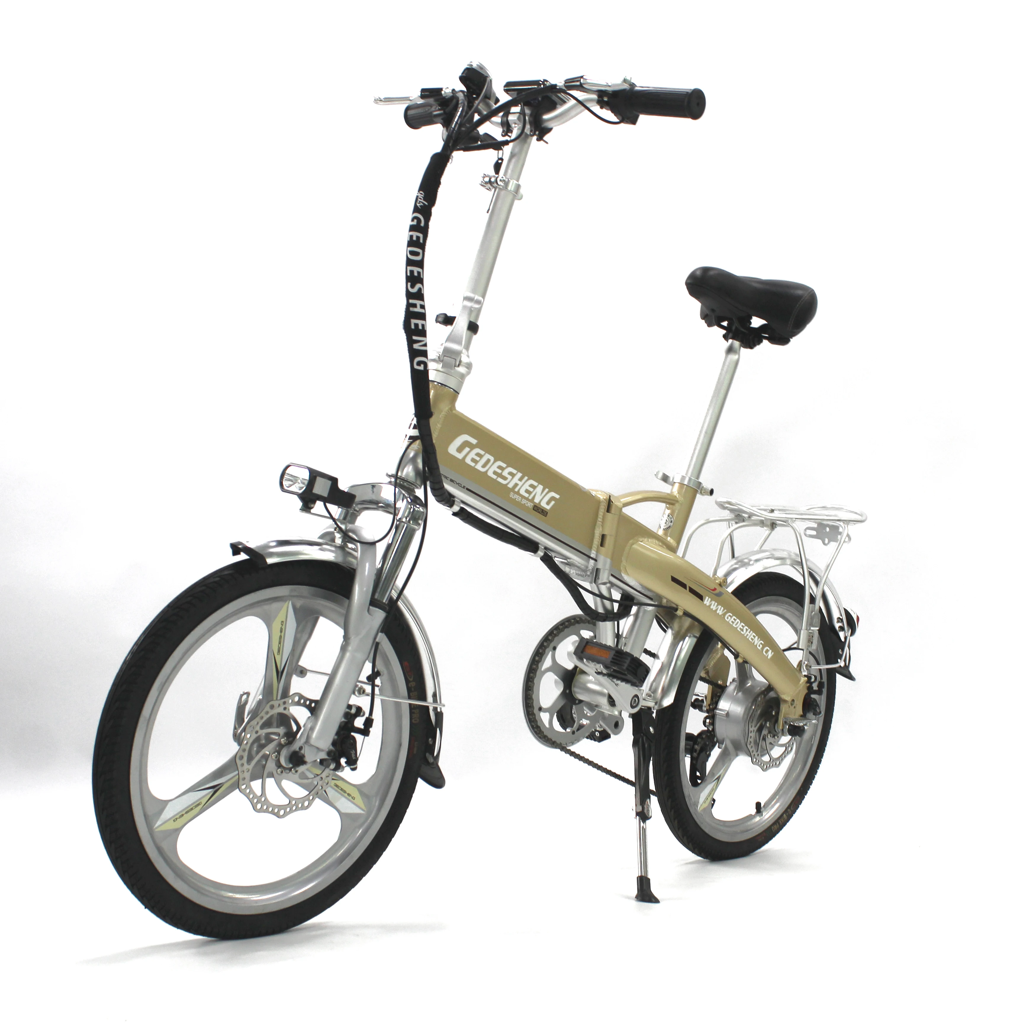 Folding ebike 20 inch high power foldable electric bike e-bike 48V 300W tyre folding ebike