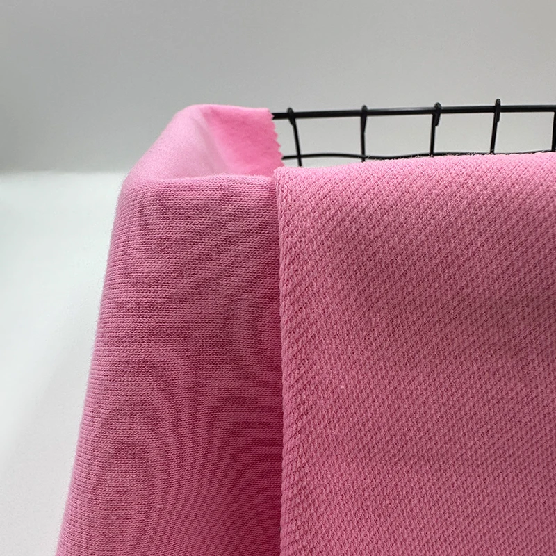 Hot Sale Skin-friendly 60% Cotton 40% Polyester CVC Knitted French Terry Fabric Roll For Thin Hoodie